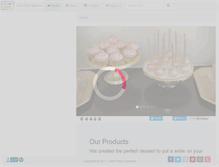 Tablet Screenshot of cakepopssupreme.com
